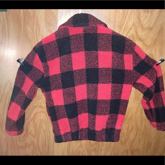 Urban Republic Sherpa 1/2 Zip Jacket - Picture 10 of 11